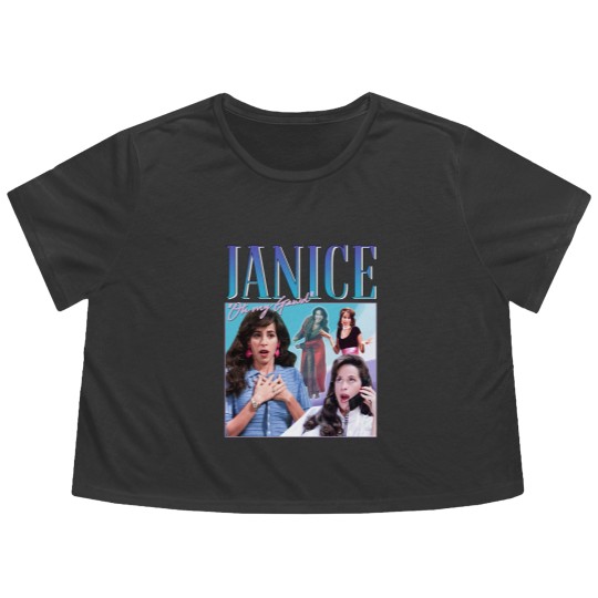 Discover janice Chandler Friends Classic Flowy Cropped Tees