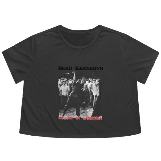 Discover Dead Kennedys - Holiday in Cambodia - Flowy Cropped Tees