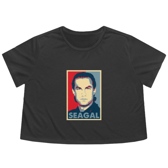 Discover Steven Seagal Flowy Cropped Tees