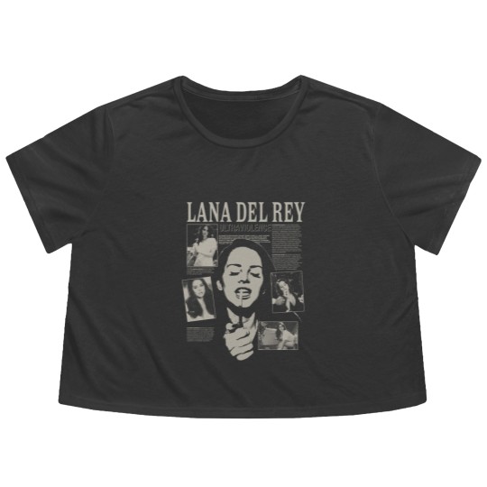 Discover Lana Del Rey Vintage-Flowy Cropped Tees