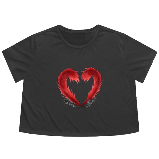 Discover Keigo Takami (Hawks) Heart - Hero Anime - Flowy Cropped Tees