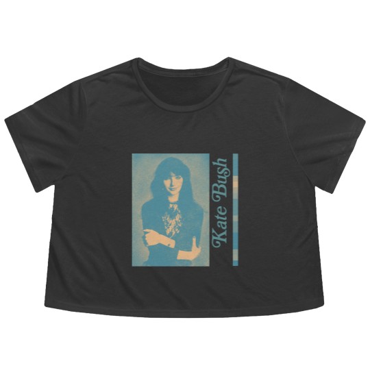 Discover Kate Bush / Retro Style FanArt - Kate Bush - Flowy Cropped Tees