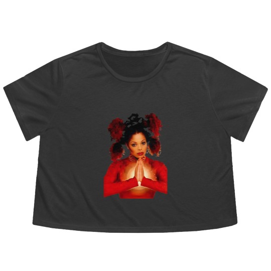 Discover Vintage Janet Jackson - Janet Jackson - Flowy Cropped Tees