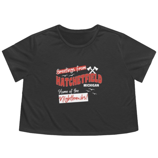 Discover Starkid - Greetings from Hatchetfield Flowy Cropped Tees