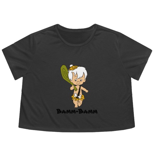 Discover The Flintstones | Bamm-Bamm Rubble Flowy Cropped Tees