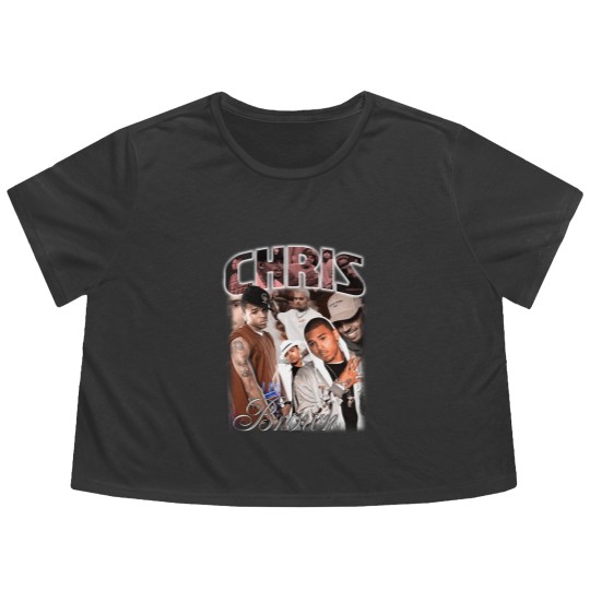Discover Vintage Chris Brown Flowy Cropped Tees, Chris Brown Flowy Cropped Tees, Chris Brown Hip Hop Flowy Cropped Tees
