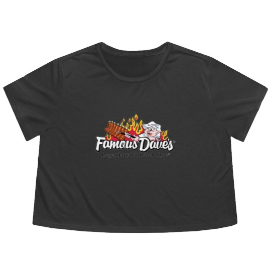 Discover Famous Daves Original Famous Daves Original Flowy Cropped Tees