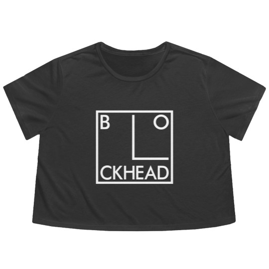 Discover Ian Dury and The Blockheads logo Flowy Cropped Tees
