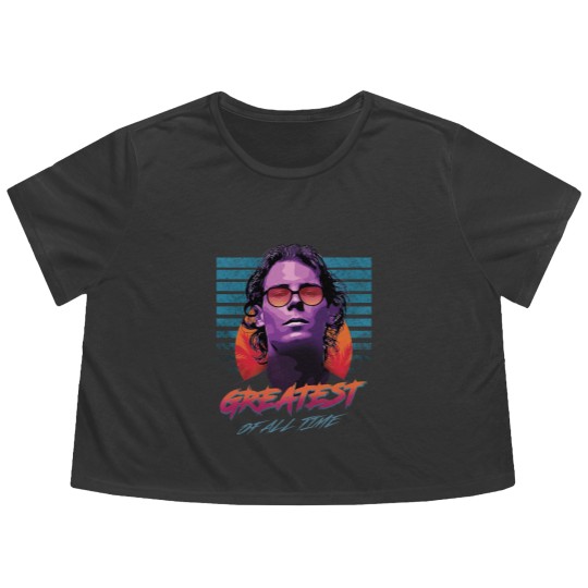 Discover Rafael Nadal GOAT - Rafael Nadal - Flowy Cropped Tees