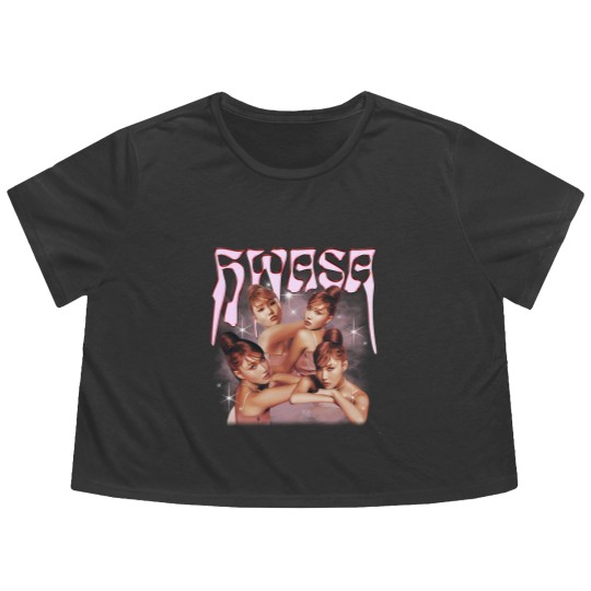 Discover Hwasa Retro Vintage Flowy Cropped Tees, Hwasa Mamamoo Flowy Cropped Tees