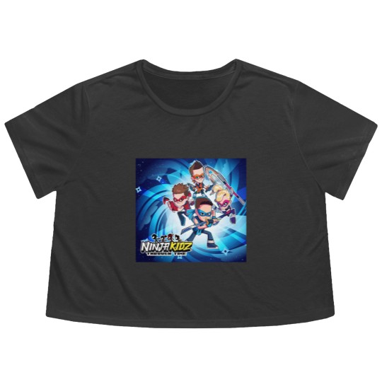 Discover Ninja Kidz TV Merch for Kids(1)Ninja Kidz TV Merch for Kids Flowy Cropped Tees