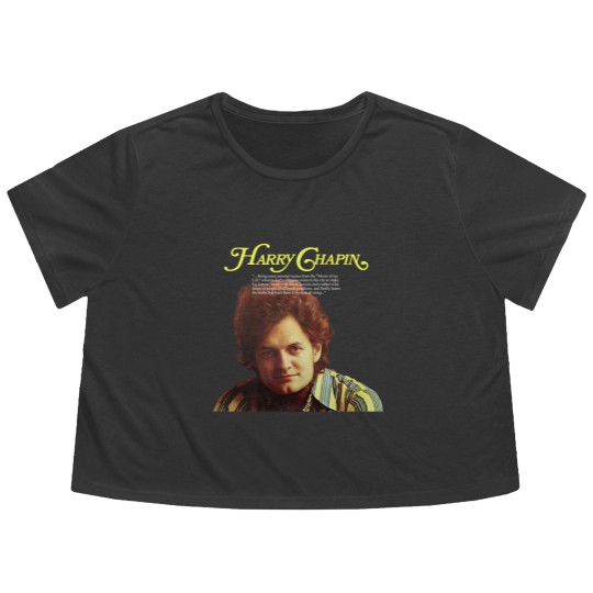 Discover Harry Chapin Cherry Wood Gold Orange Flowy Cropped Tees