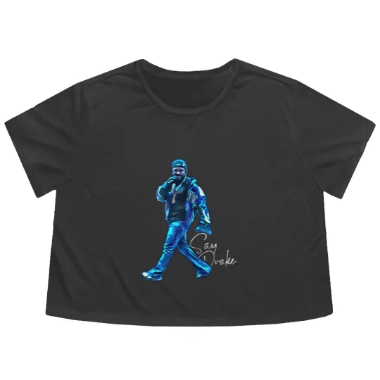Discover Kendrick Lamar Flowy Cropped Tees, Say Drake Meme Flowy Cropped Tees