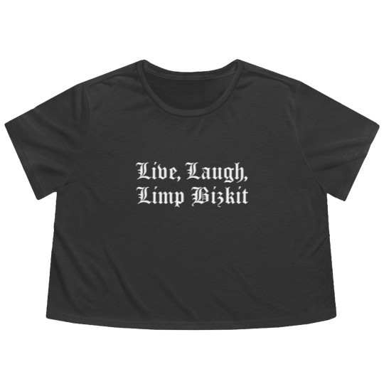 Discover Live Laugh Limp Bizkit Magnet Flowy Cropped Tees