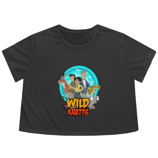 Discover Wild Kratts Birthday Flowy Cropped Tees, Wild Kratts Theme Party, Personalized Flowy Cropped Tees
