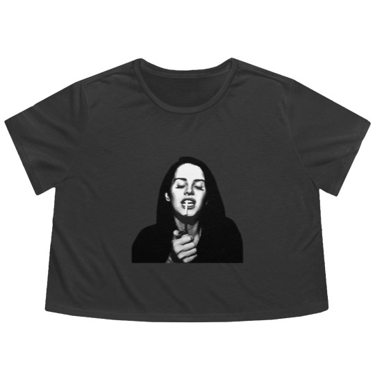 Discover 90s Lana Del Rey Vintage Classic Graphic Flowy Cropped Tees