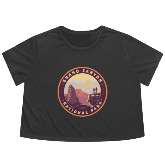 Discover Grand Canyon National Park Flowy Cropped Tees