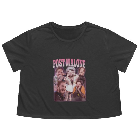 Discover Post Malone Vintage Flowy Cropped Tees, Post Malone Tees