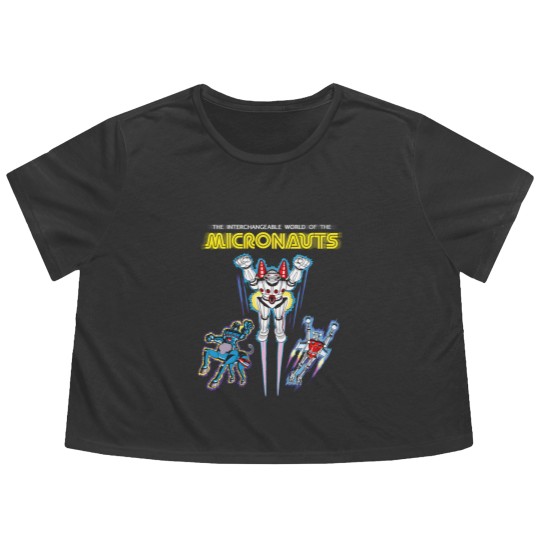 Discover Micronauts - Micronauts - Flowy Cropped Tees
