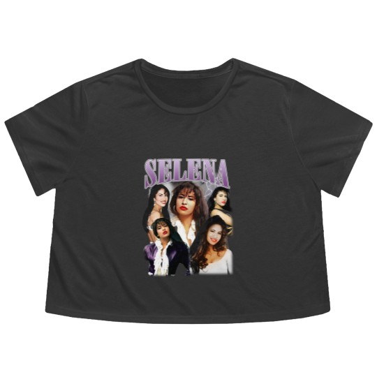 Discover Selena Quintanilla Flowy Cropped Tees