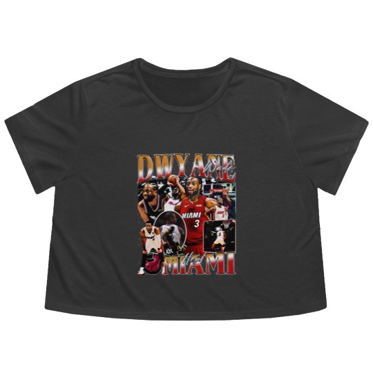 Discover Dwayne Wade Flowy Cropped Tees
