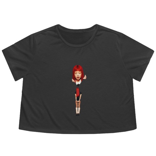 Discover Jennie Blackpink Ruby Album 2025 Flowy Cropped Tees