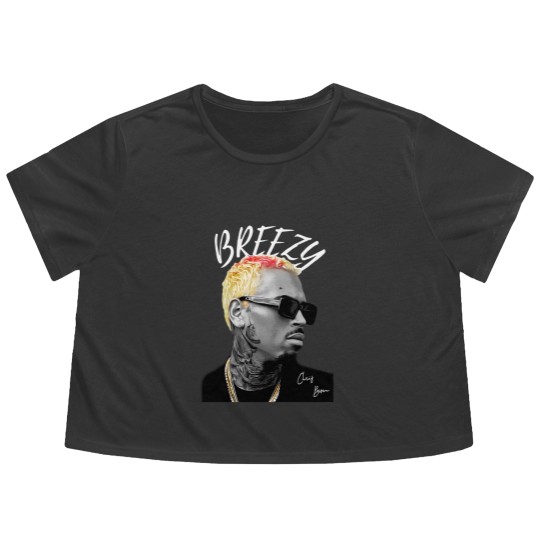 Discover Chris Brown Flowy Cropped Tees, Chris Brown 11:11 Tour 2024 Flowy Cropped Tees, Chris Brown Breezy Flowy Cropped Tees