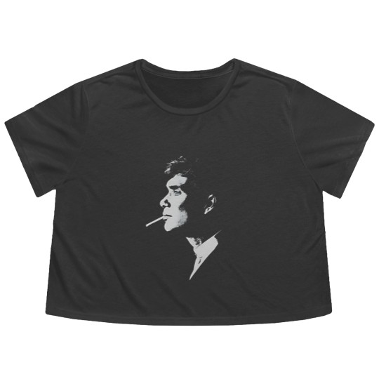 Discover Vtg Y2k Peaky Blinders Thomas Shelby Aesthetic Inpsired Flowy Cropped Tees Flowy Cropped Tees