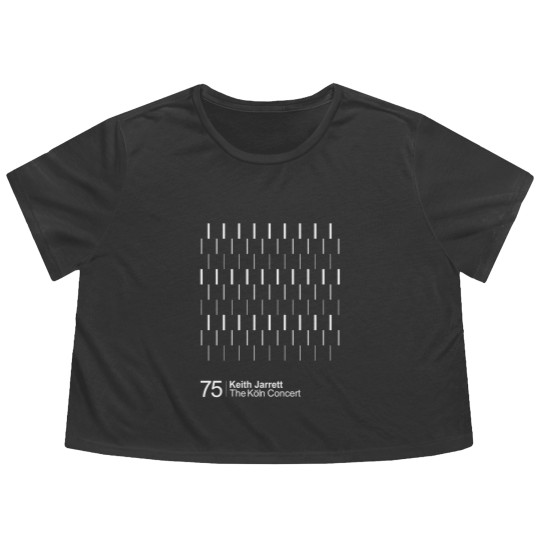 Discover Keith Jarrett — The Köln Concert - Keith Jarrett - Flowy Cropped Tees
