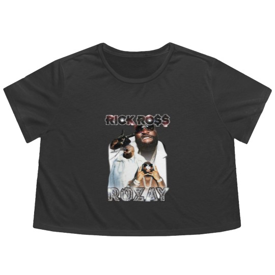 Discover Vintage Rick Ross Flowy Cropped Tees