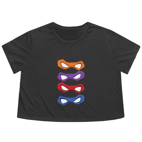 Discover Teenage Mutant Ninja Turtles Flowy Cropped Tees