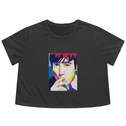 Discover J Lennon in pop art - J Lennon - Flowy Cropped Tees