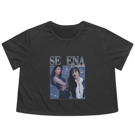 Discover Vintage 90s Selena Quintanilla Flowy Cropped Tees - Unisex Design
