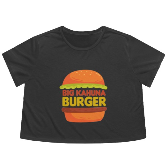 Discover Big Kahuna Burger Flowy Cropped Tees