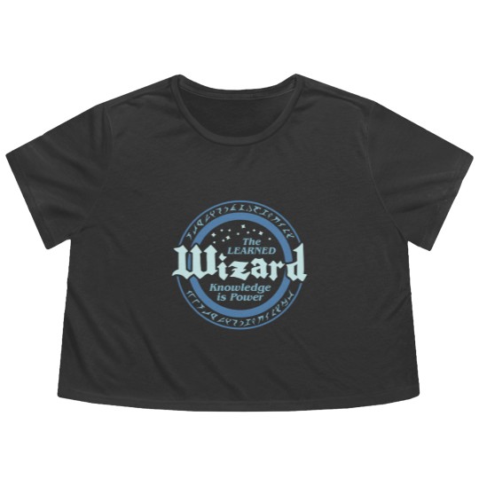 Discover Dungeons and Dragons Wizard Class - Dungeons And Dragons - Flowy Cropped Tees