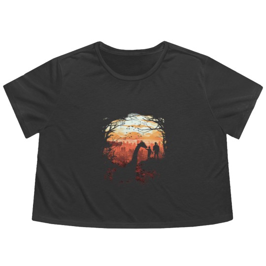 Discover The Last Of Us The Last of Us Garden Flags Flowy Cropped Tees