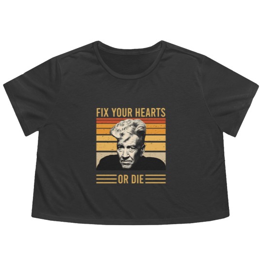 Discover Fix Your Hearts or Die - Fix Your Hearts Or Die - Flowy Cropped Tees