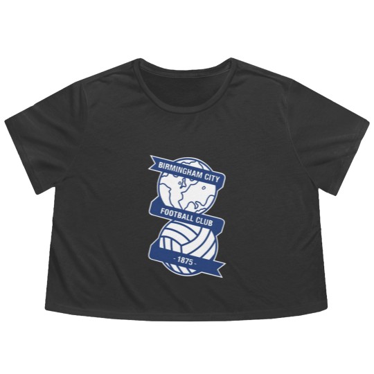 Discover Birmingham City FC Logo Flowy Cropped Tees