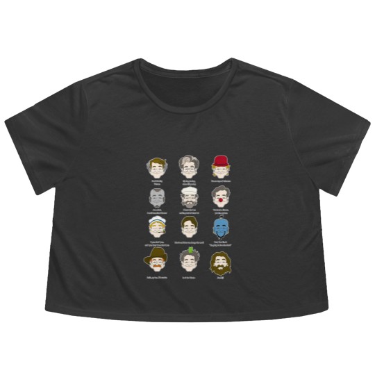 Discover A Tribute to Robin Williams - Robin Williams - Flowy Cropped Tees