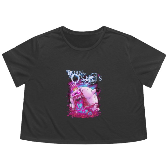 Discover Born Of Osiris Flowy Cropped Tees