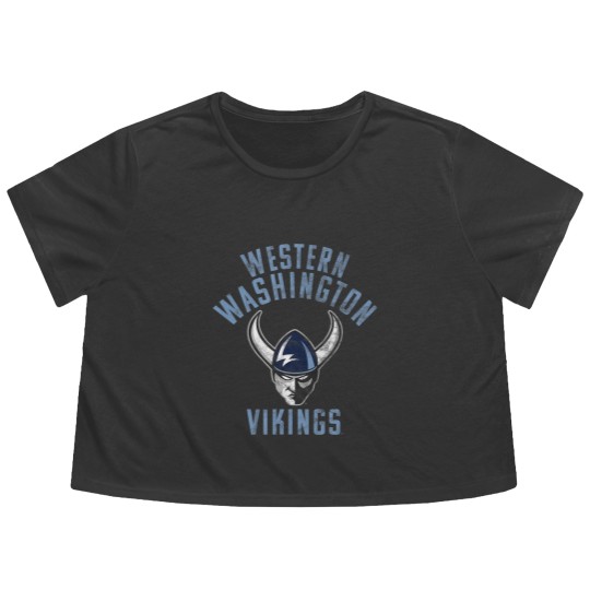 Discover western washington university vikings large Flowy Cropped Tees