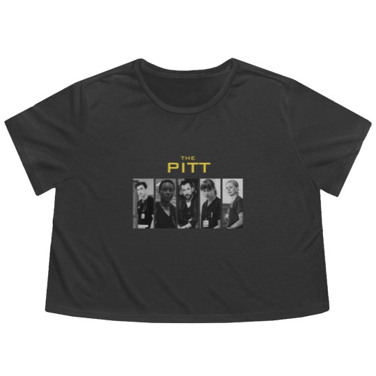 Discover The PITT Flowy Cropped Tees, Tv Series, The Pitt Tv Show, Noah Wyle Flowy Cropped Tees, Dr. Robbie Flowy Cropped Tees