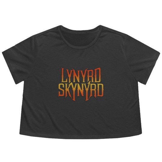 Discover Lynyrd Skynyrd Flowy Cropped Tees