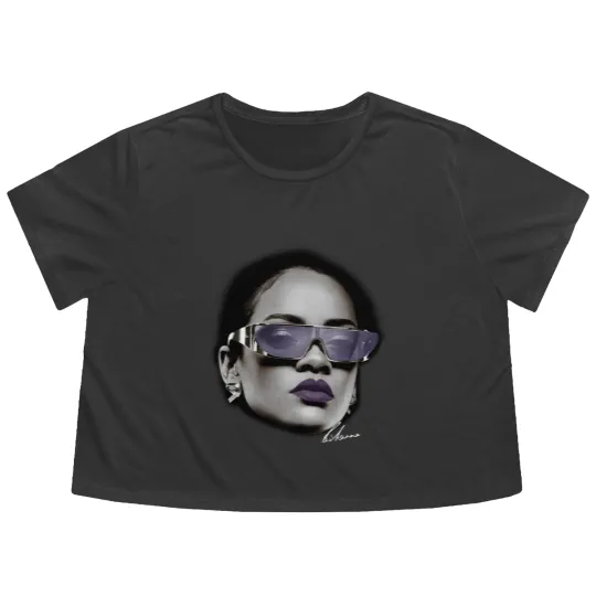 Discover Rihanna Flowy Cropped Tees, Fenty Flowy Cropped Tees