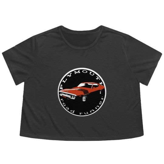 Discover 1972 Plymouth Road Runner Hardtop Flowy Cropped Tees