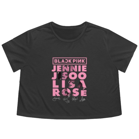 Discover Blackpink world tour 2025 Flowy Cropped Tees