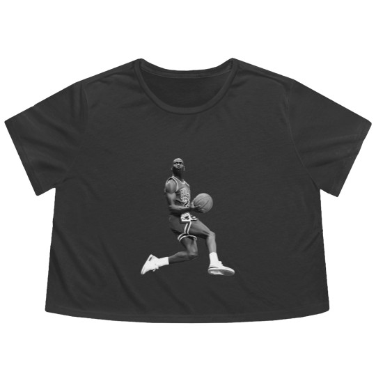 Discover Vintage Vintage Michael Jordan - Michael Jordan - Flowy Cropped Tees