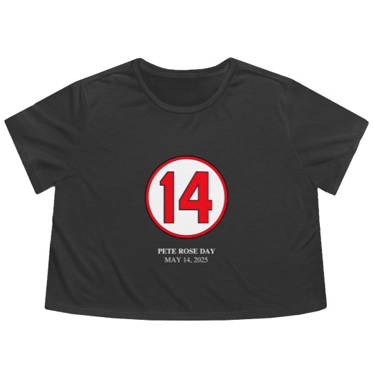 Discover 2025 - Pete Rose Day Flowy Cropped Tees