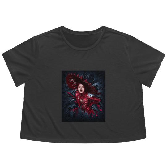 Discover Ld ga Abracadabra by Jorge Serrano Flowy Cropped Tees, Tour Flowy Cropped Tees for Little Monsters