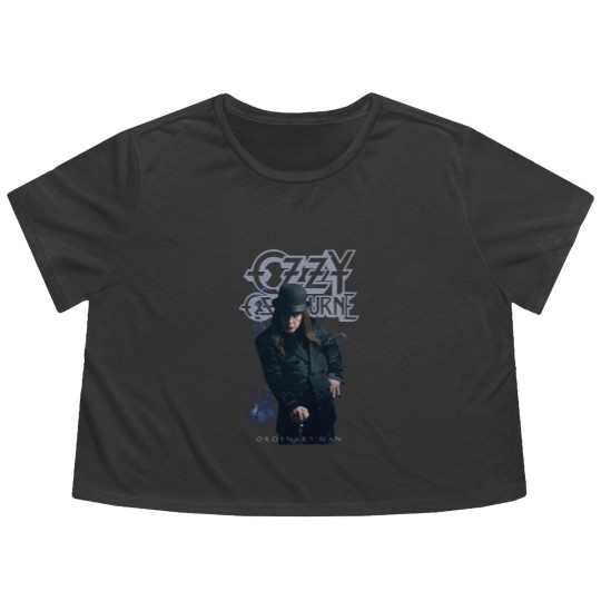Discover Ozzy Osbourne Sängerin Liebhaber Flowy Cropped Tees: Gewhnlicher Mann stehend